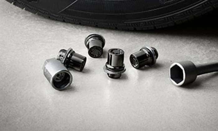 2020 Toyota Tacoma 4X2 Alloy Wheel Locks - Black PVD