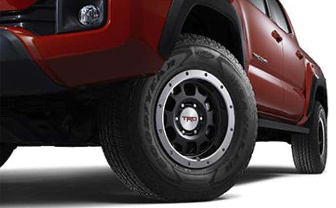 2020 Toyota Tacoma 4X2 TRD 16-In. Off-Road Beadlock-Style Wheels - Black (Tires not included)