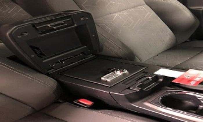 2020 Toyota Tacoma 4X2 Center Console Safe