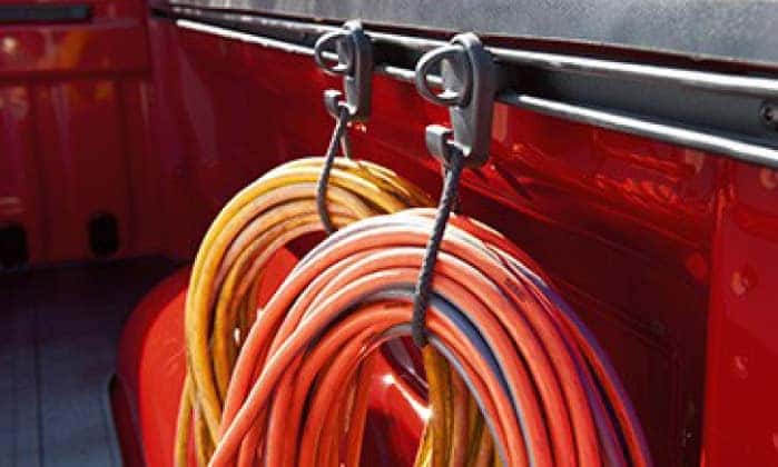 2020 Toyota Tacoma 4X2 Mini Tie-Downs with Hooks