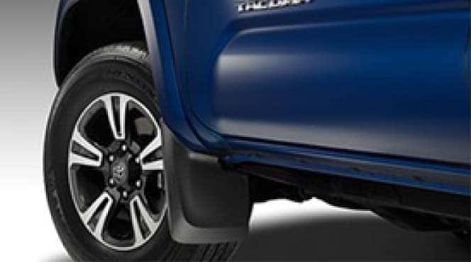 2020 Toyota Tacoma 4X2 Mudguards - Some models will require factory flares