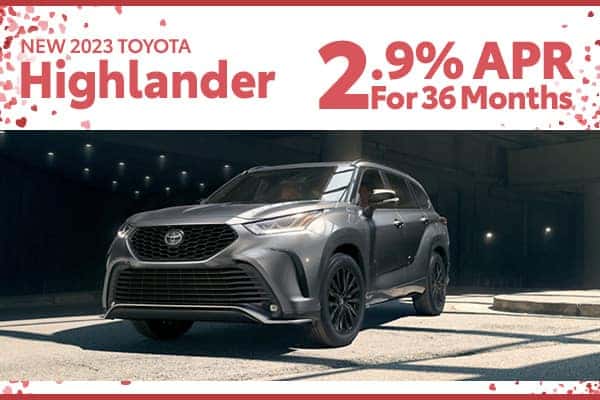 <center><strong>2023 Toyota Highlander</strong></center>