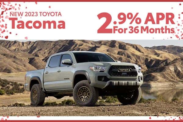 <center><strong>2023 Toyota Tacoma</strong></center>