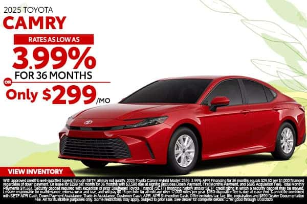 <center><strong>2025 Toyota Camry</strong></center>
