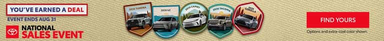 National Sales Event Banner