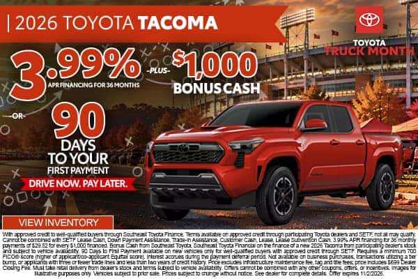 2026 Toyota Tacoma 