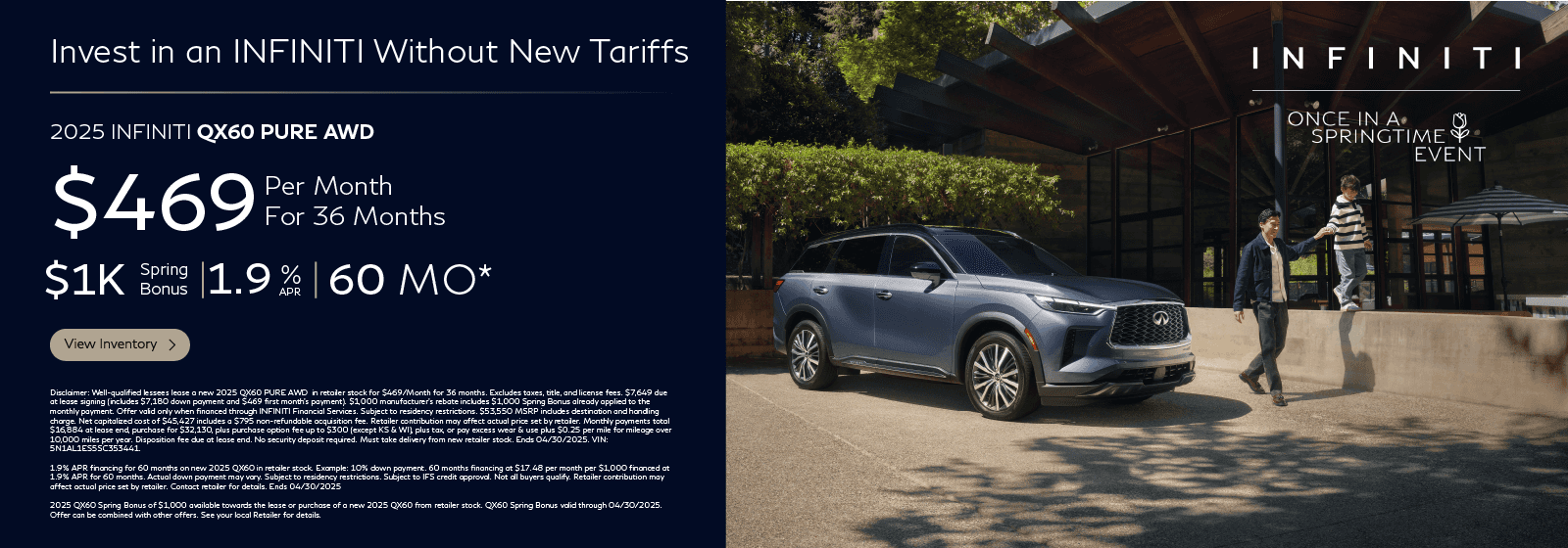 SD QX60 Dual Offer SSE Tariff