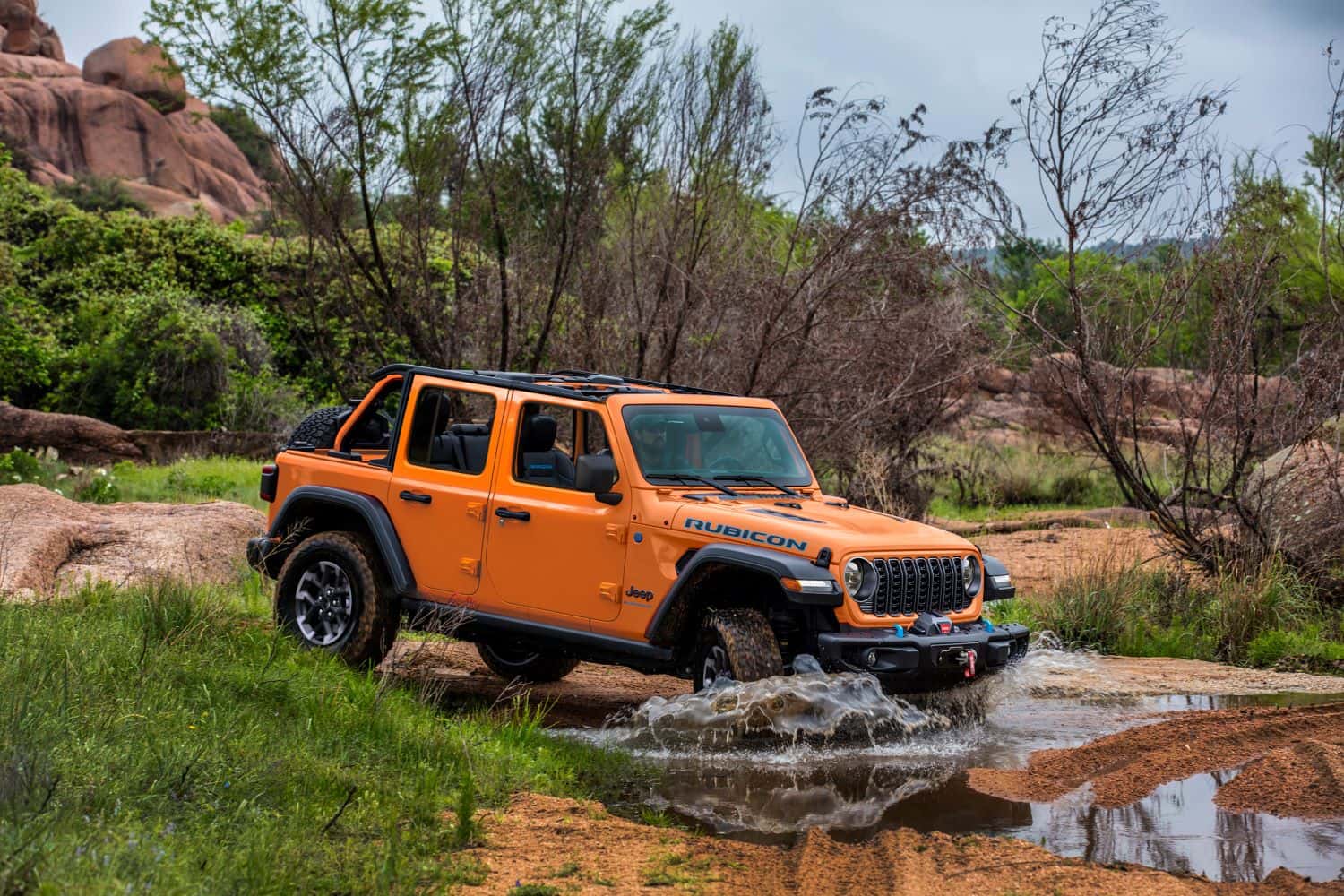 jeep wrangler 4xe electric