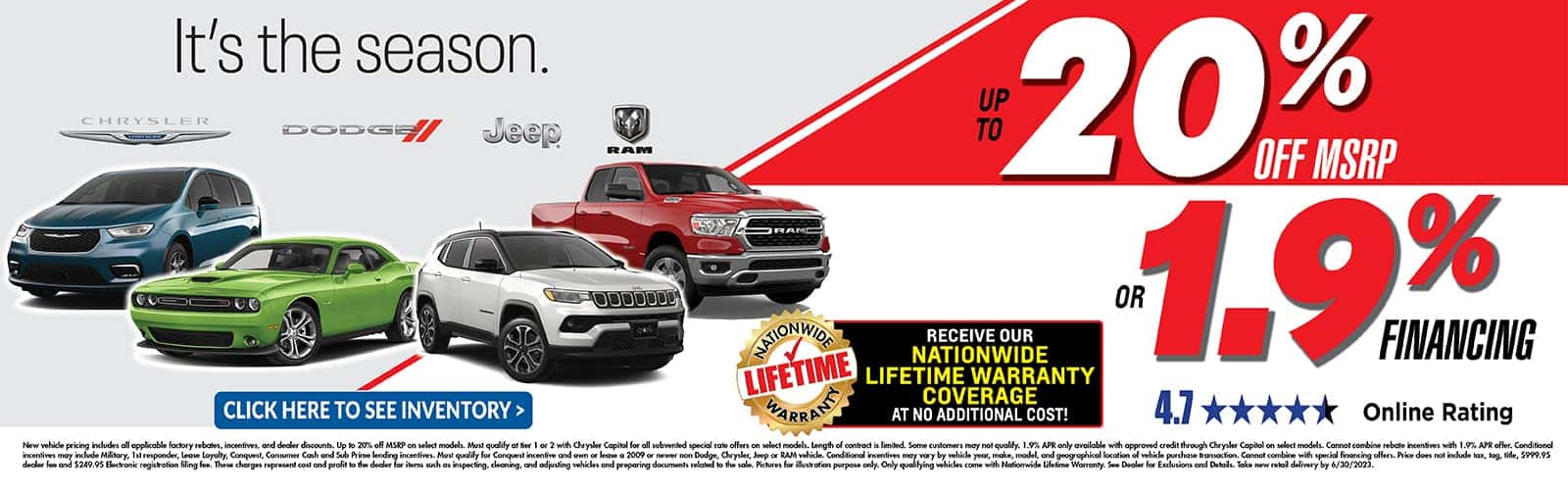 Jeep & RAM Dealership in Dade City Jim Browne CDJR of Dade City