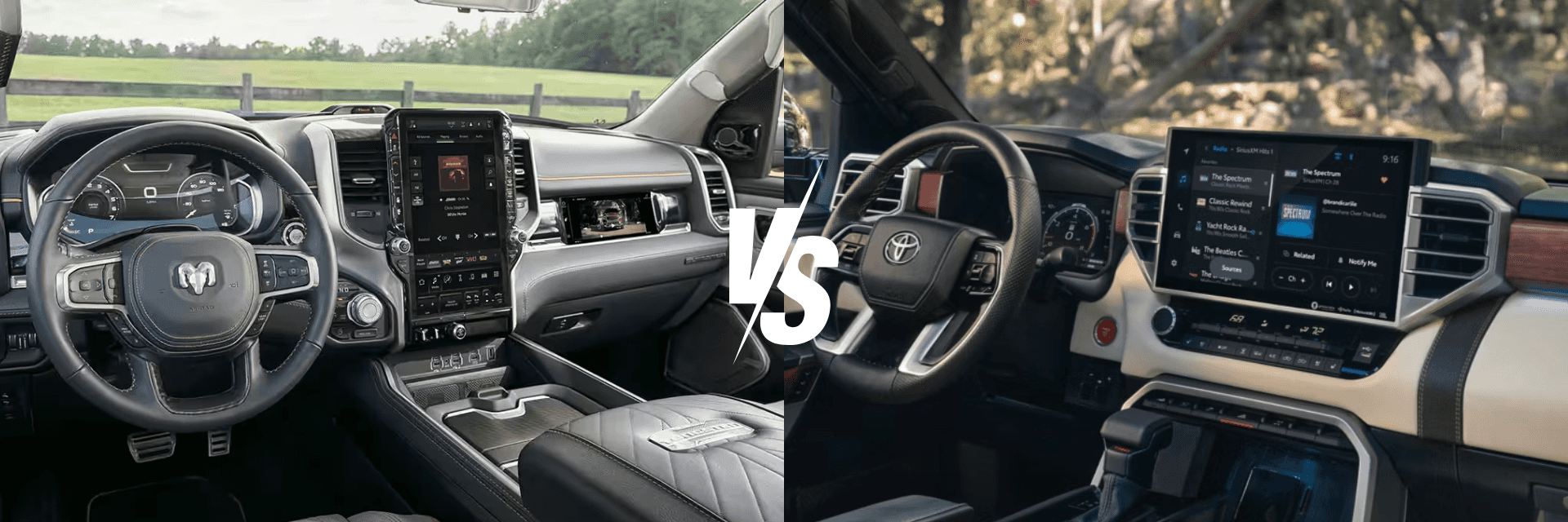 RAM 1500 vs Toyota Tundra