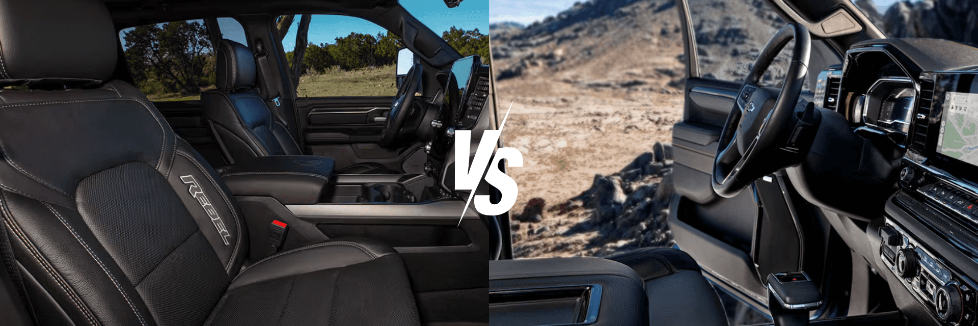 2025 RAM 1500 vs 2025 Silverado 1500
