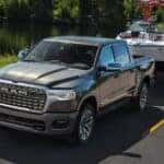 ram 1500 towing a trailer