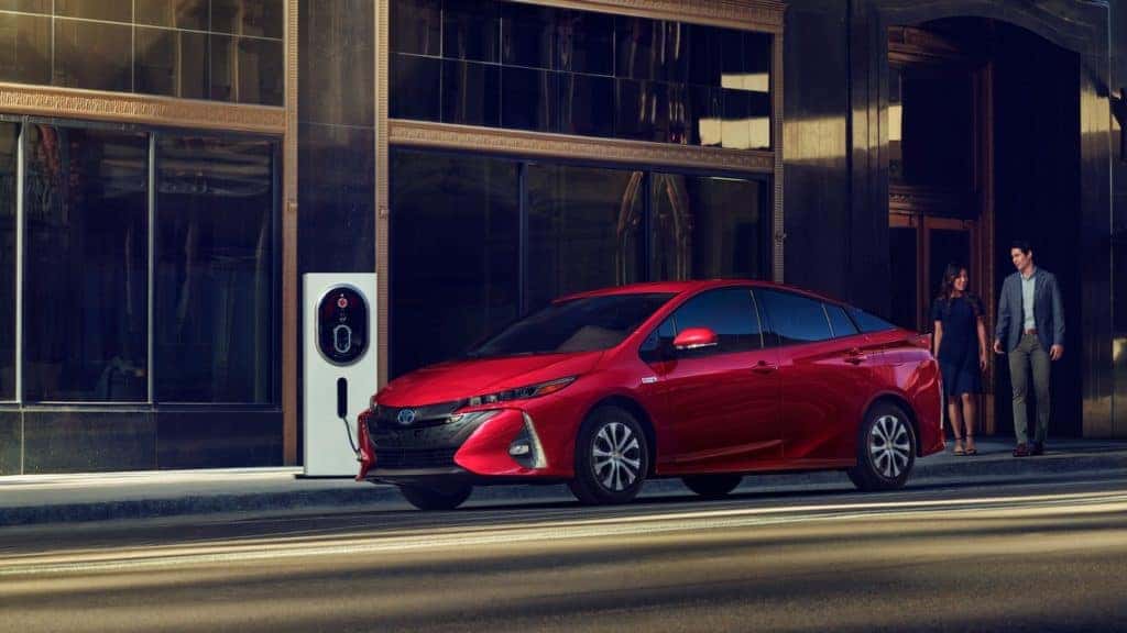 Prius prime charging station