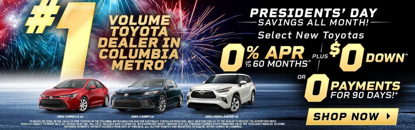 Toyota Dealer In Irmo Sc Jim Hudson Toyota
