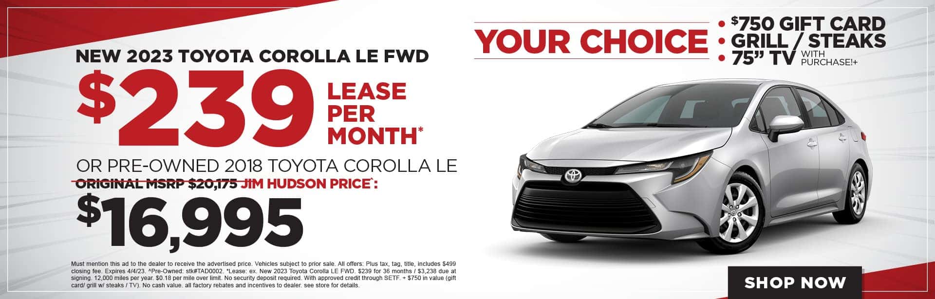 New 2023 Toyota Corolla
