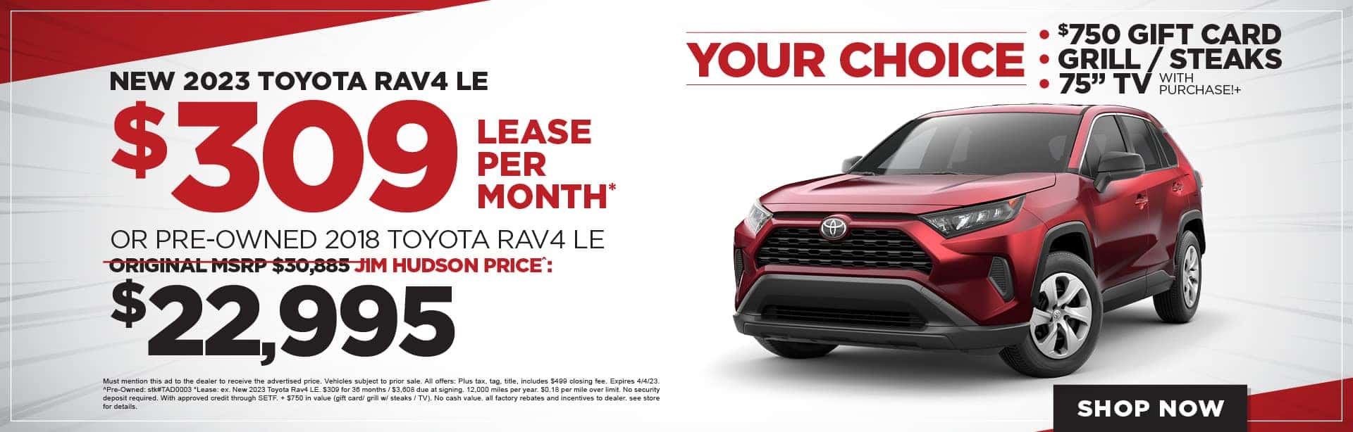New 2023 Toyota Rav4