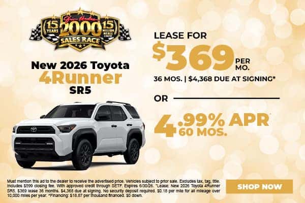 New 2026 Toyota 4Runner