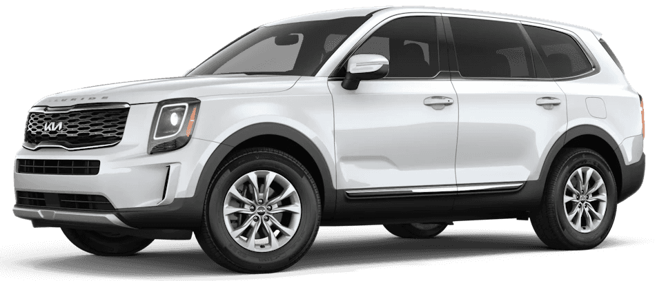 White Kia Telluride