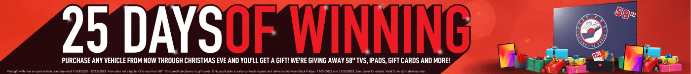 25 Days of Winning - Free gift with any vehicle purchase! at Kia Fort Walton Beach