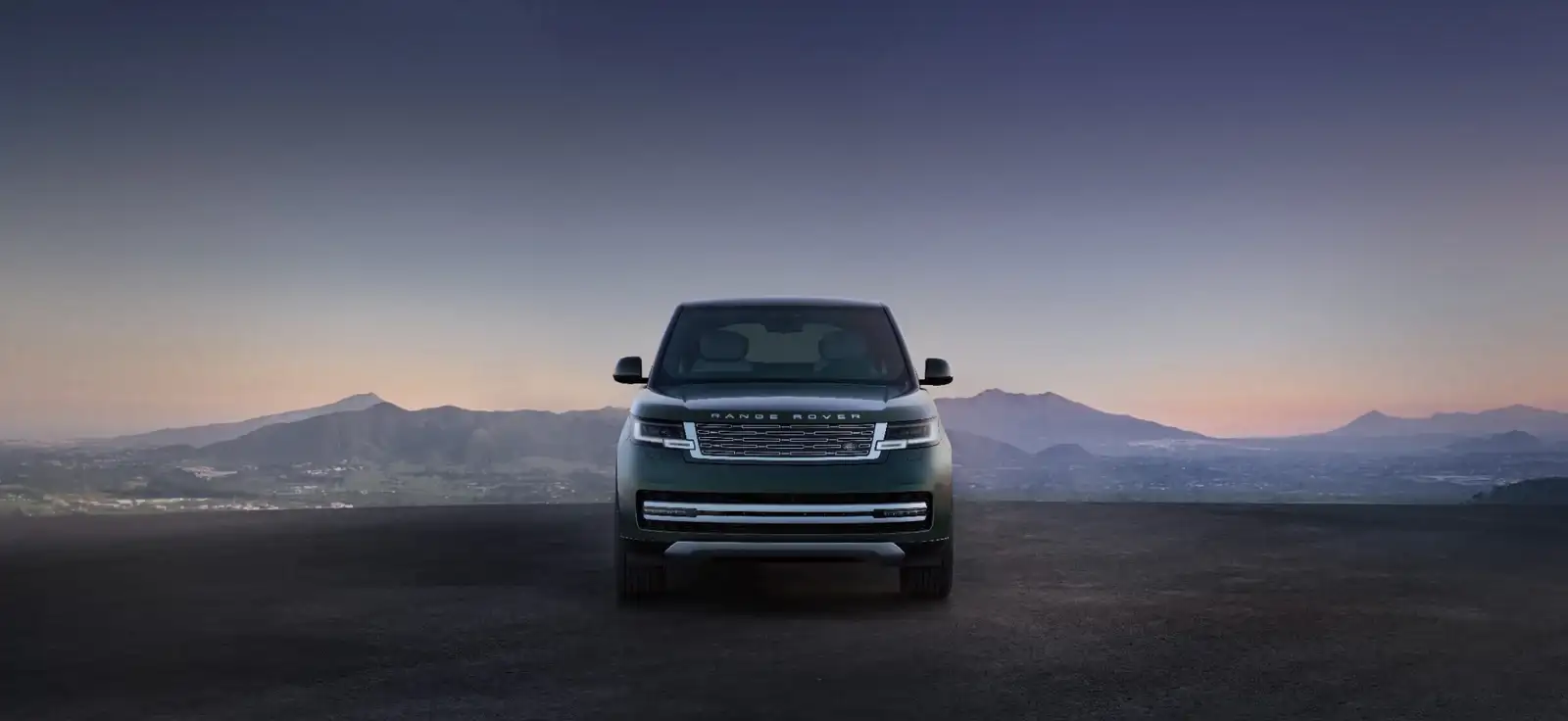 Range Rover Electric front profile