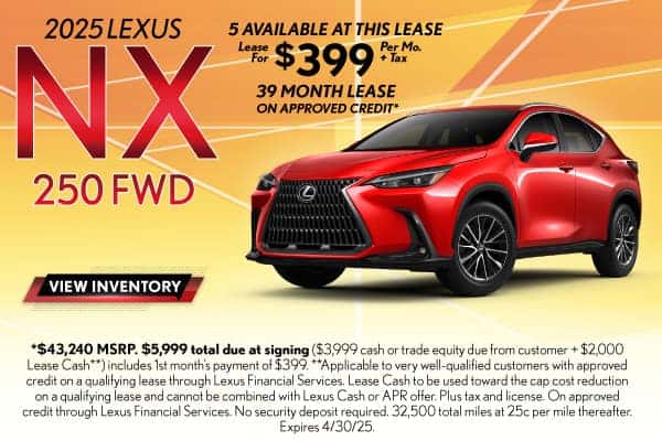 2025 LEXUS NX 250 FWD