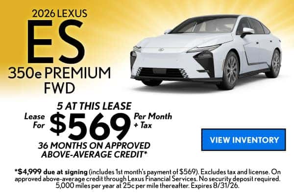 2026 LEXUS ES 350e PREMIUM FWD