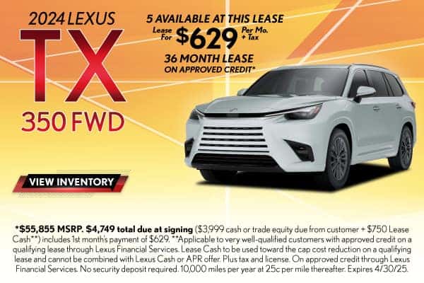 2024 LEXUS TX 350 FWD
