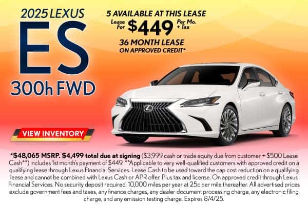 2025 LEXUS ES 300h FWD