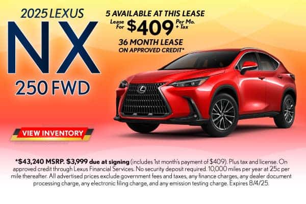 2025 LEXUS NX 250 FWD