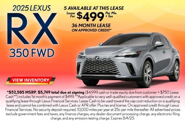 2025 LEXUS RX 350 FWD