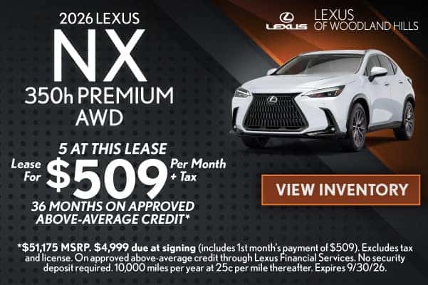 2026 LEXUS NX 350h PREMIUM AWD
