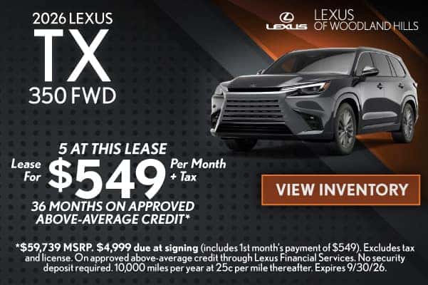 2026 LEXUS TX 350 FWD