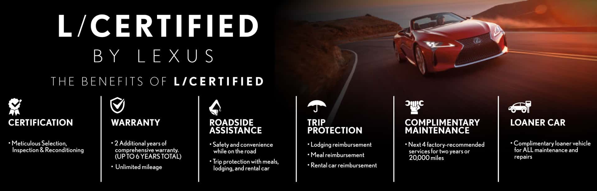 L/CERTIFIED BY LEXUS