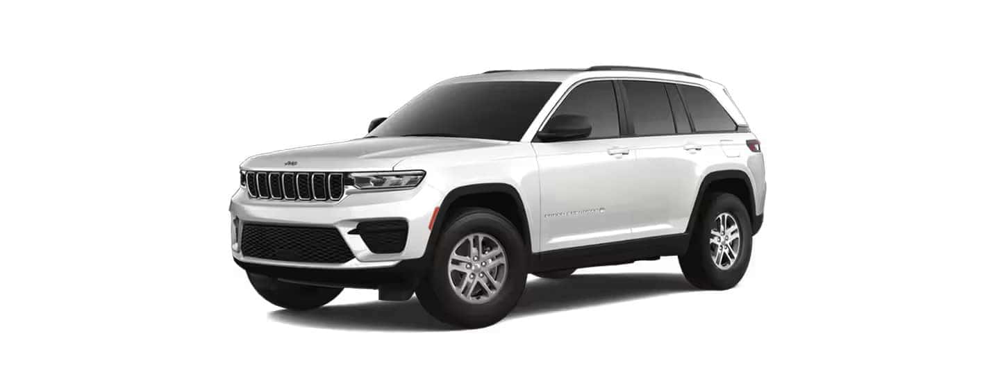 2025 Jeep Grand Cherokee Laredo A in Bright White Clear-Coat Exterior Paint