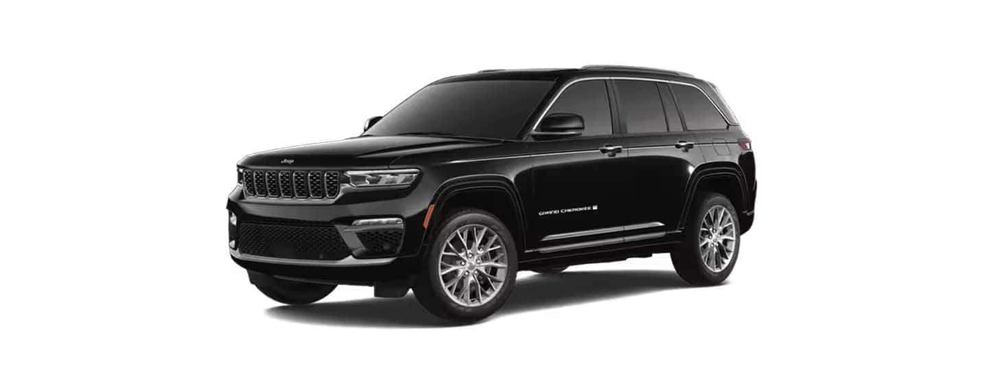 2025 Jeep Grand Cherokee Summit in Diamond Black Crystal Pearl-Coat Exterior Paint