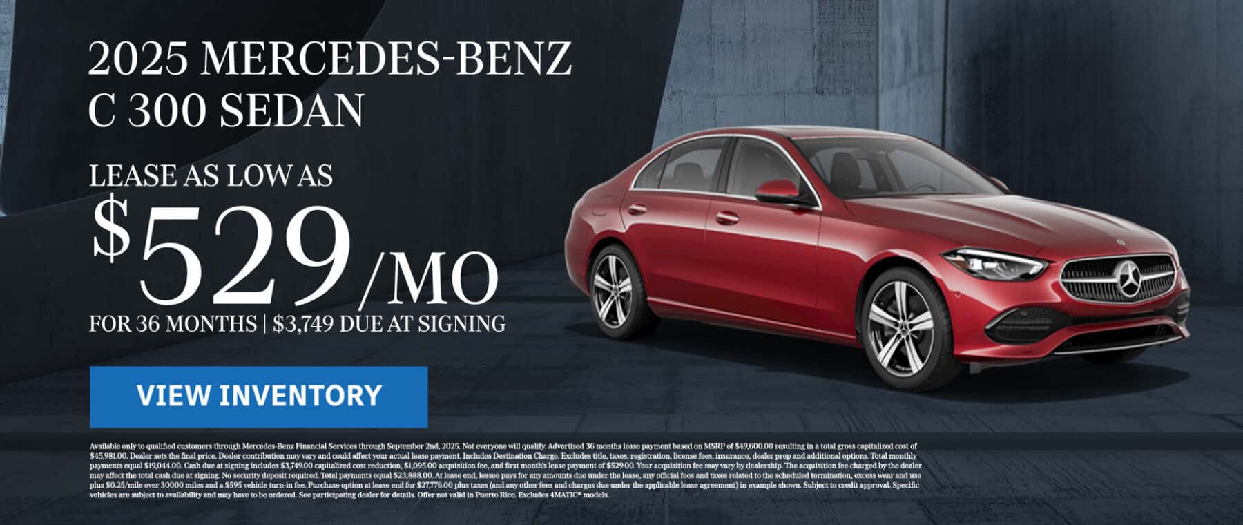 Mercedes-Benz C 300 Sales