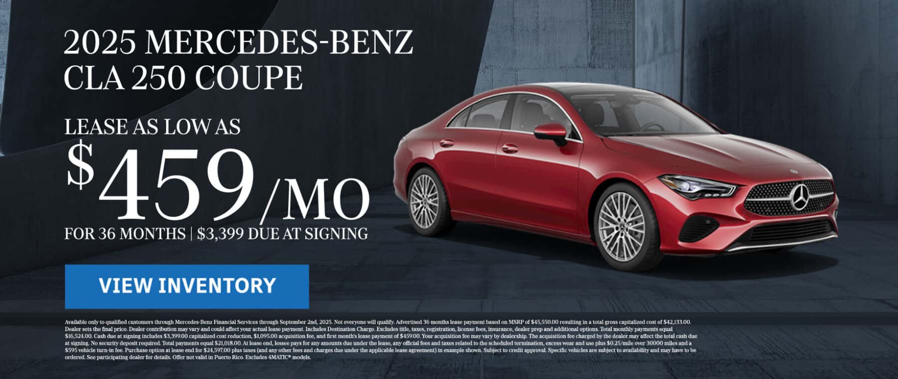 Mercedes-Benz CLA 250 Sales