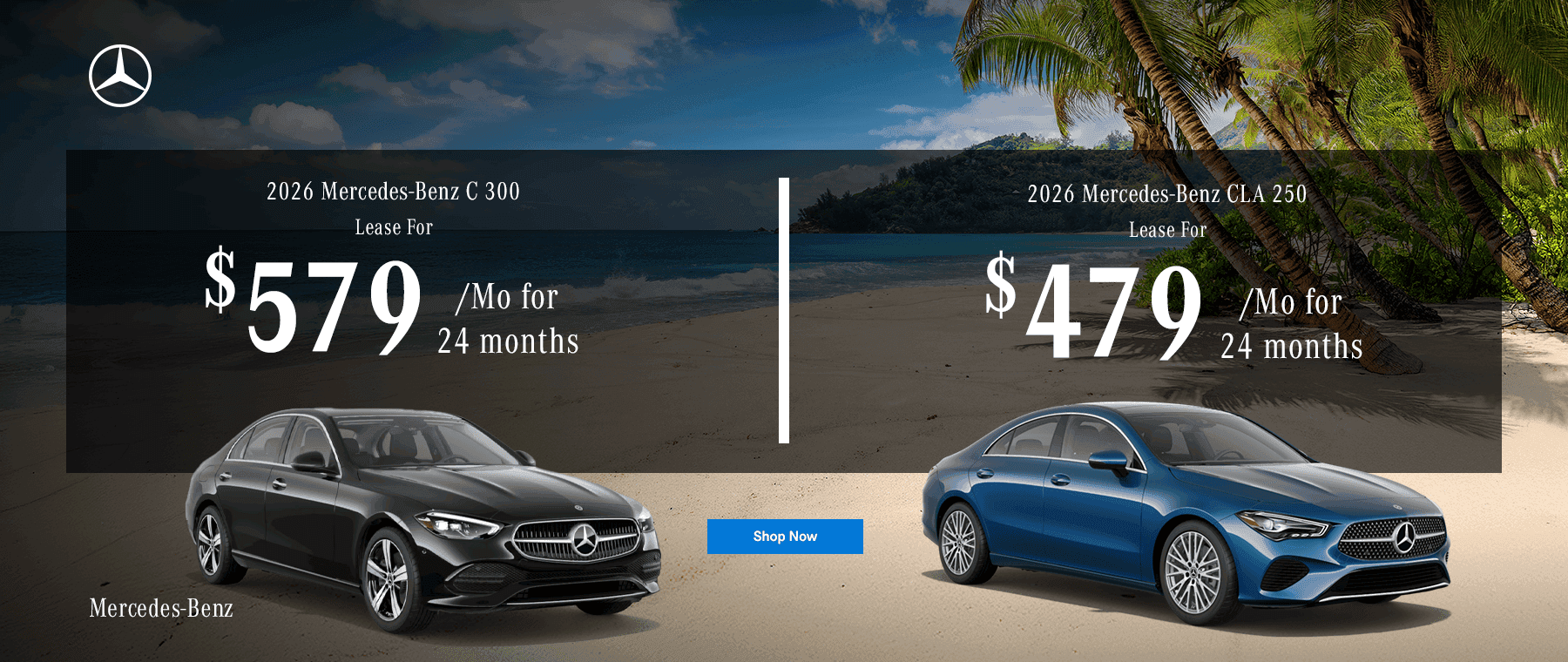 Headline: 2026 Mercedes-Benz C 300 Sedan: Headline2: 2026 Mercedes-Benz CLA 250 Coupe: