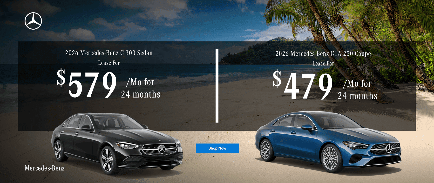 Headline: 2026 Mercedes-Benz C 300 Sedan: Headline2: 2026 Mercedes-Benz CLA 250 Coupe: