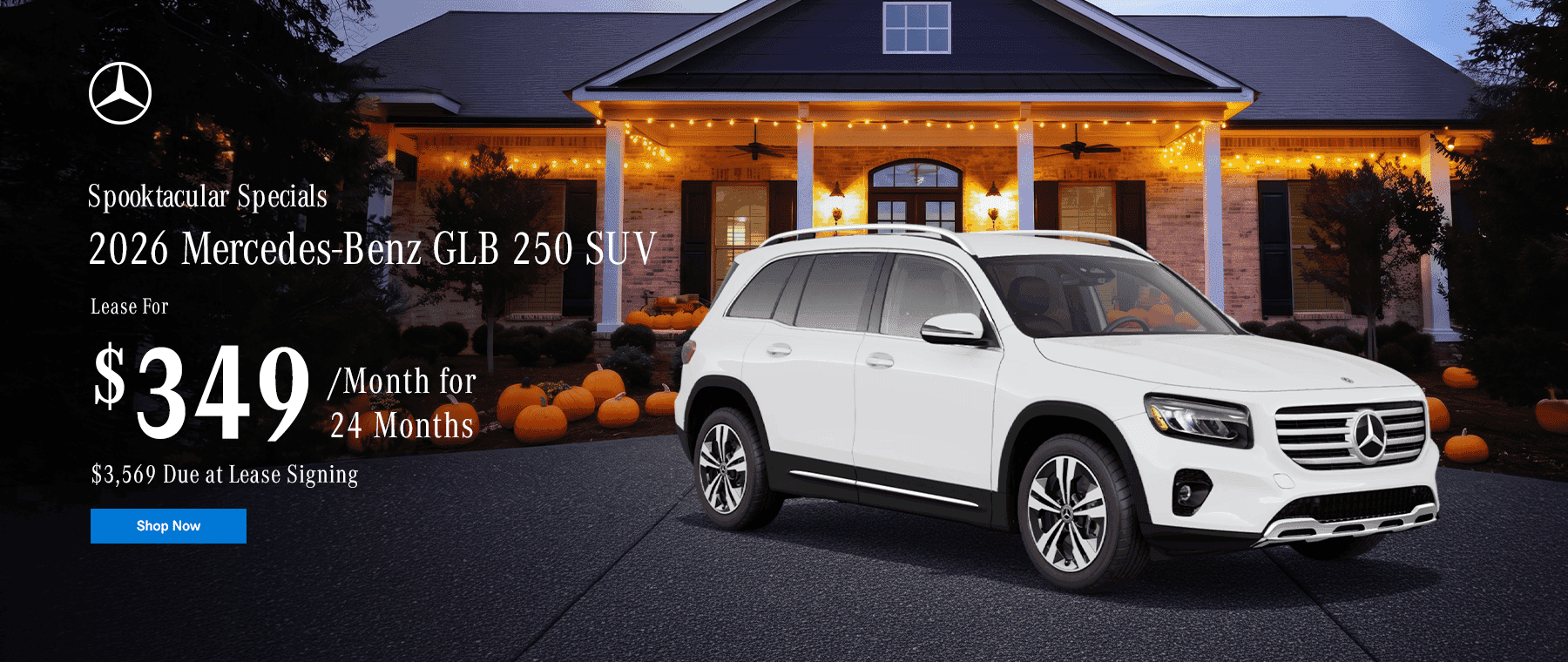 GLB 250 SUV Banner