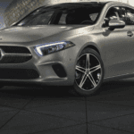 Silver Mercedes-Benz A-Class