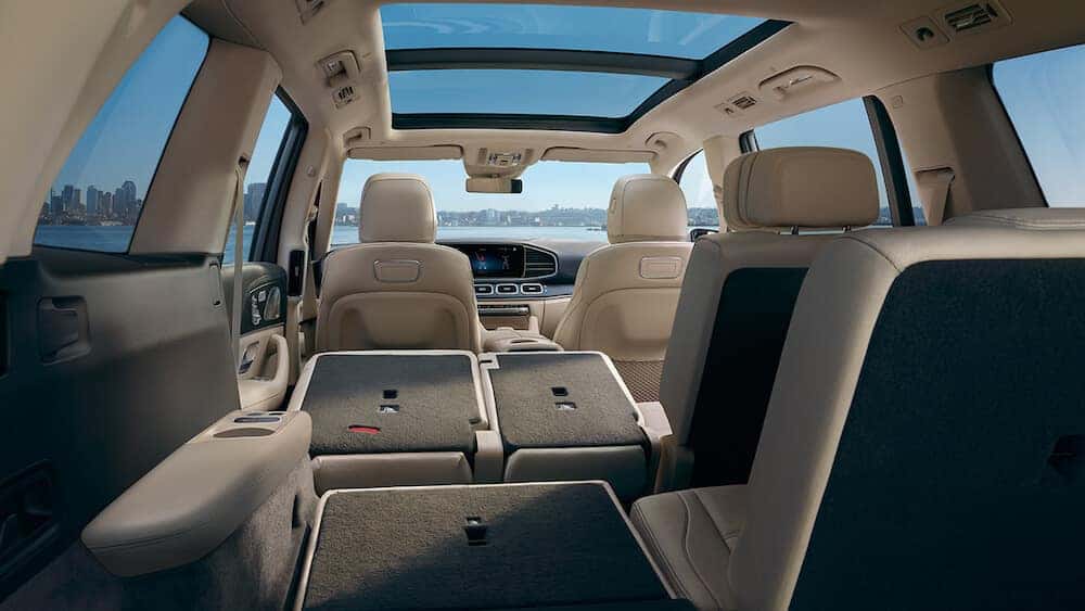 Mercedes Benz Gls Interior Features Dimensions Trunk Space Suv