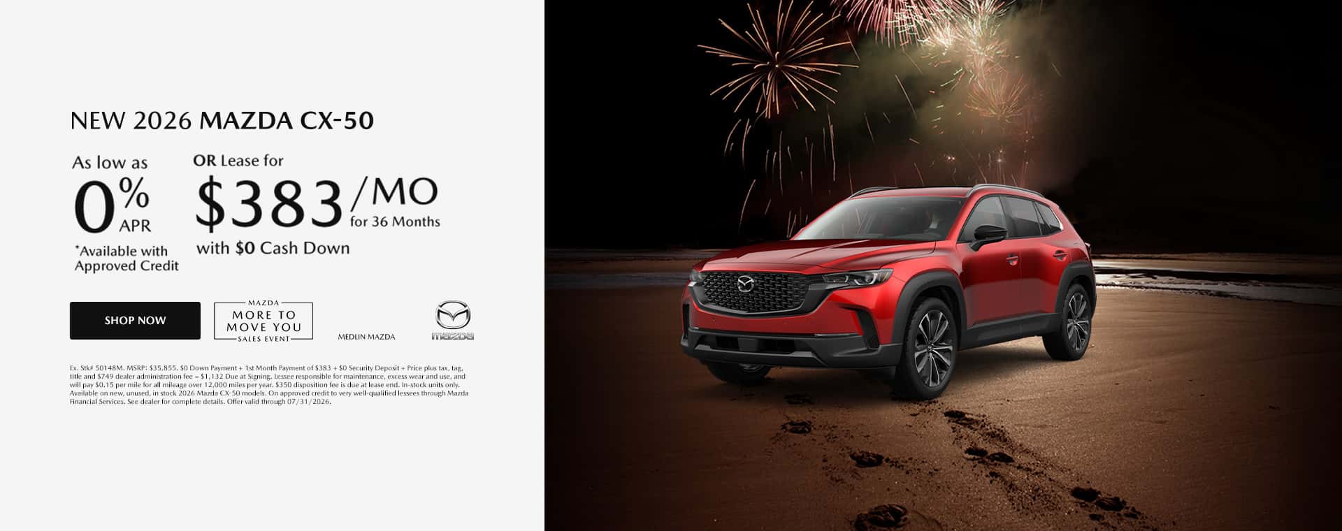 New 2026 Mazda CX-50