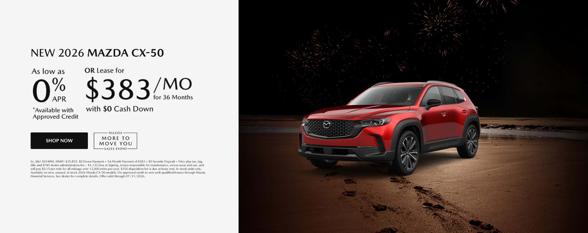 New 2026 Mazda CX-50