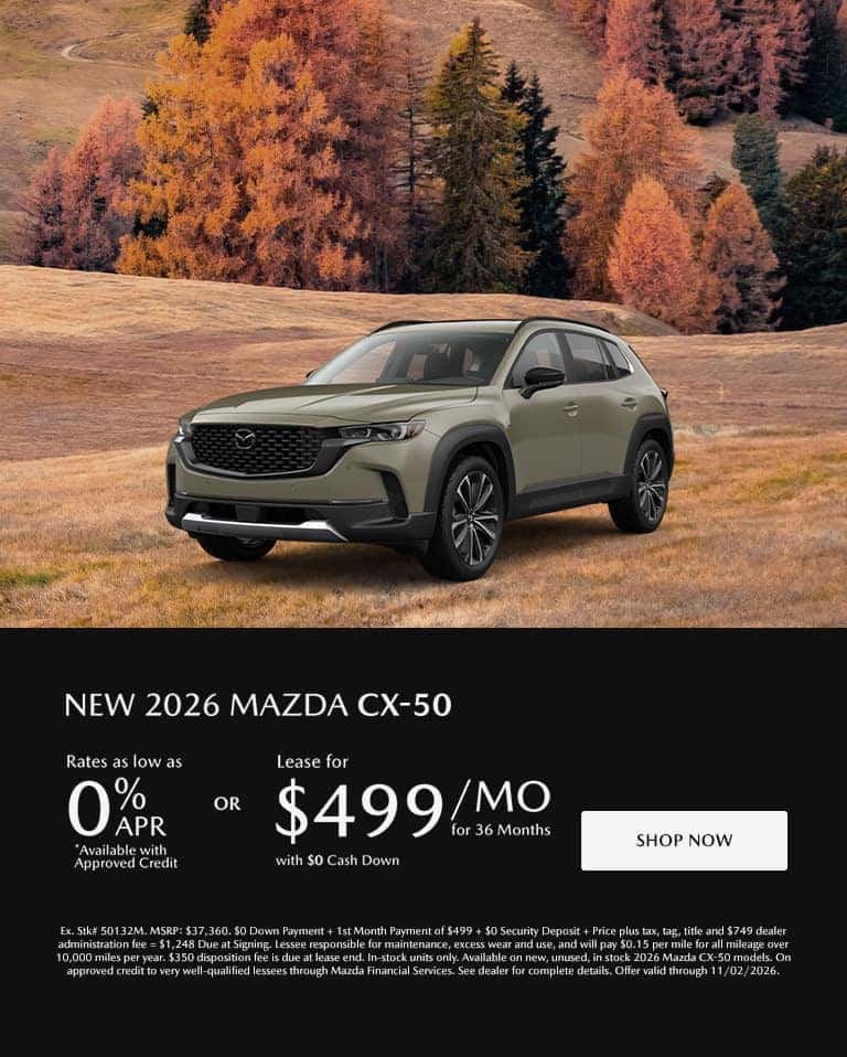 New 2026 Mazda CX-50