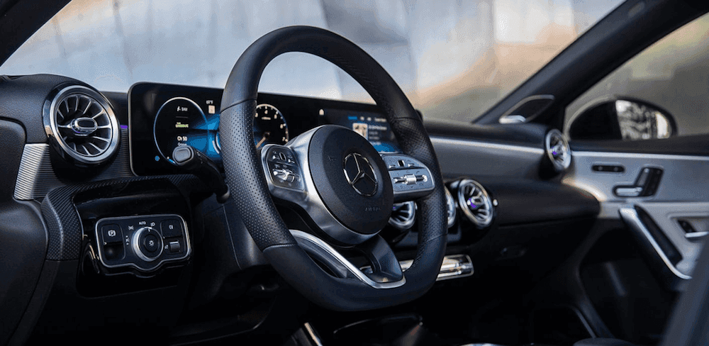 mercedes a200 interior