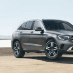 2020 Mercedes-Benz GLC AMG 43 parked on beach