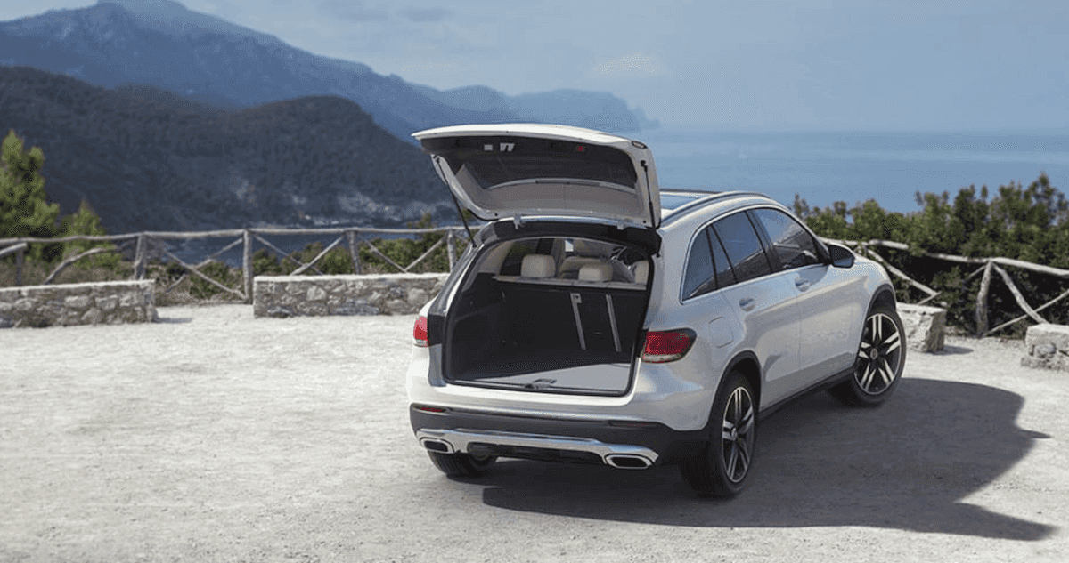 2021 Mercedes Benz GLC Interior Features Seating Cargo Space 