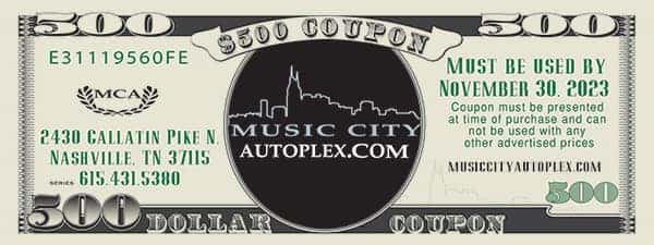 $500 Coupon Available in November 2023