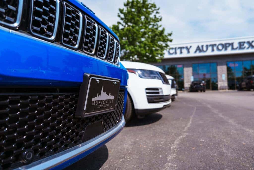 Blue Car MS Front